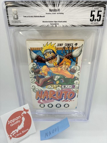 Bgs naruto volume 1 1ª - bgs,