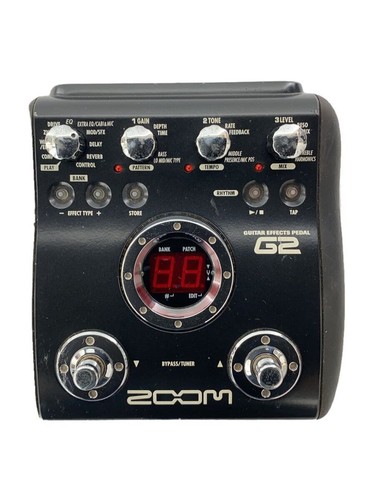Zoom guitar effects pedale - guitar,