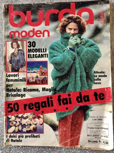 Burda moden novembre 1985 - moden,