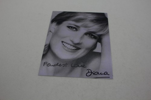 Autografo lady diana - autografo,