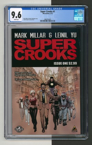 Super crooks cgc 6 - crooks, 1a