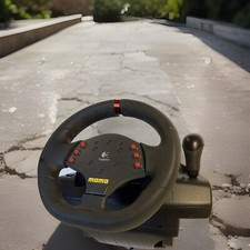 Logitech MOMO Racing Force Feedback Ruota e pedali