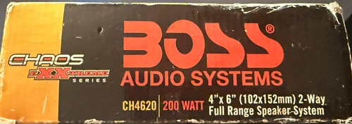 Boss audio systems - boss, ch4620