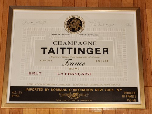Claude taittinger etichetta - taittinger,