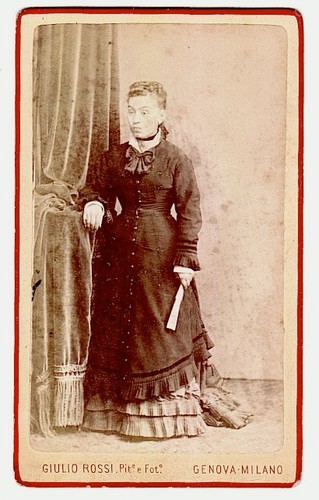 Genova cdv fotografia giulio - ,