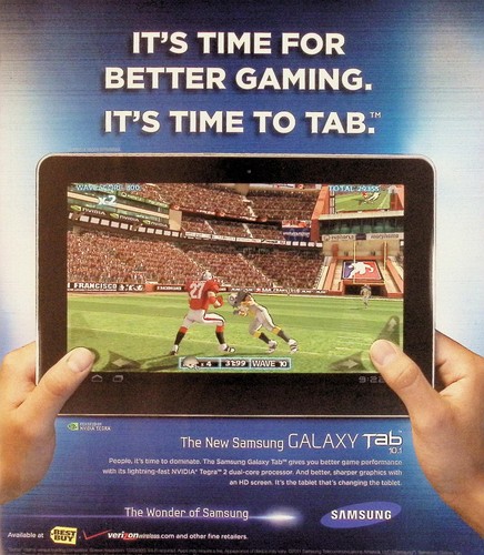 Pubblicità stampa samsung - pubblicità,
