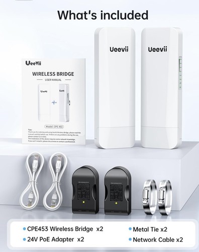 Ueevii cpe453 ponte wireless - cpe453,