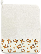 , Asciugamano in Spugna Di Puro Cotone per La Pappa - Pranzo - Merenda in Asilo 