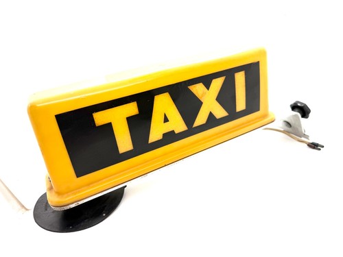 Taxi schild historisch - schild,