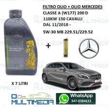 FILTRO OLIO E OLIO ORIGINALE