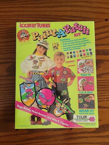 Looney tunes paint patch - looney,