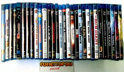 Lotto bluray titoli nuovi - bluray, 1