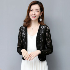 Donna Floreale Pizzo Bolero