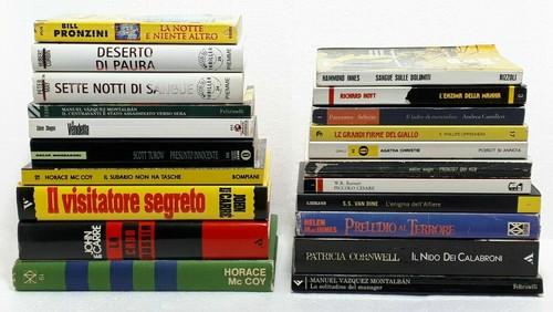 Lotto libri usati gialli - 21,