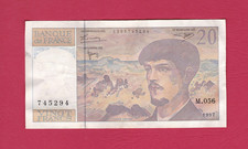 1997 French 20 Franc Banknote