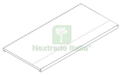 2pz zaf scaffalatura ripiano - 2pz,