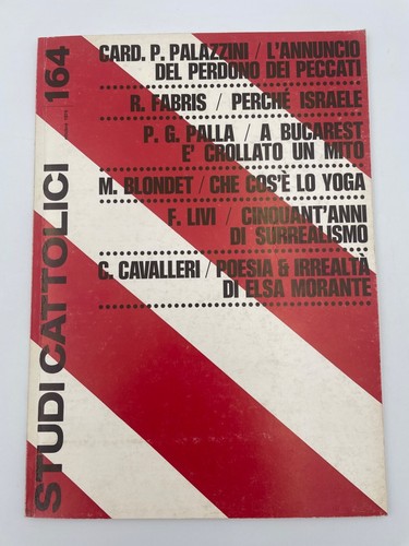 Studi cattolici 164 1974 - n.,