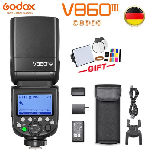 Flash batteria godox - batteria, v860iii