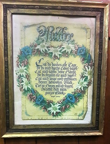 Vecchia stampa mutter - "mutter",