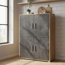 Credenza Cucina Alta 4 Ante