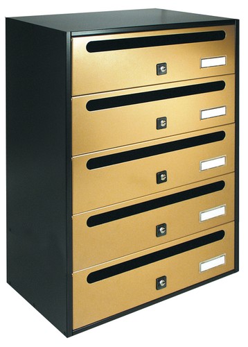 Cassetta postale alubox cubo - cassetta,
