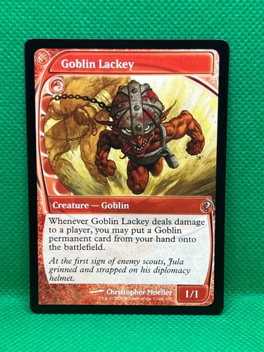 Mtg goblin lackey - mtg, (future