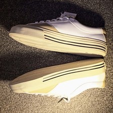 Scarpe da ginnastica Zara sneakers sportive in pelle moda casual da passeggio UK 10, EU 44