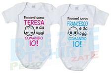 Body Neonato Eccomi sono