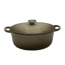 Casseruola in ghisa sfumata lino Le Creuset Cocotte ovale 25 cm 3,5 qt