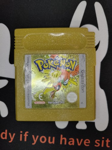 Pokemon versione oro game - game, boy