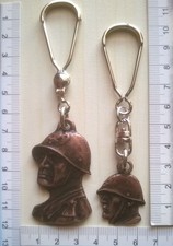 2 PORTACHIAVI BUSTO/TESTA