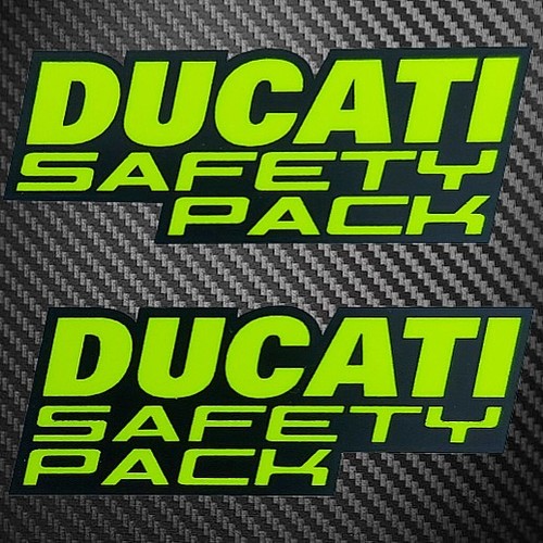 Coppia adesivo adesivi ducati - coppia,