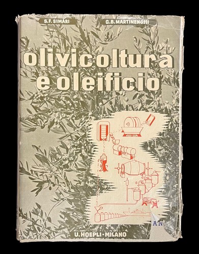 Libro olivicoltura oleificio - libro,