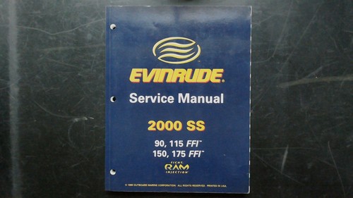 Evinrude 2000 manuale - evinrude, ss
