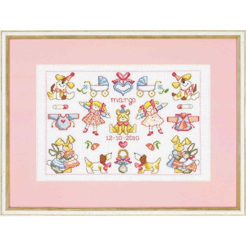 Set punto croce permin - punto,