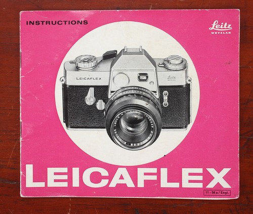 Leitz leicaflex libretto - leicaflex,