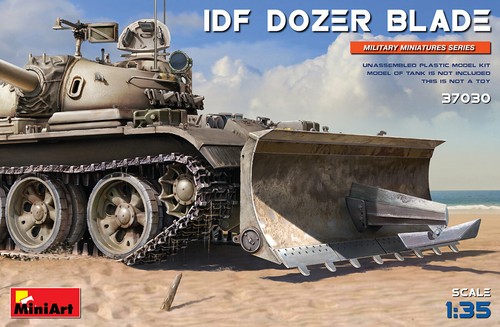 Idf dozer blade plastic - blade, 1:35
