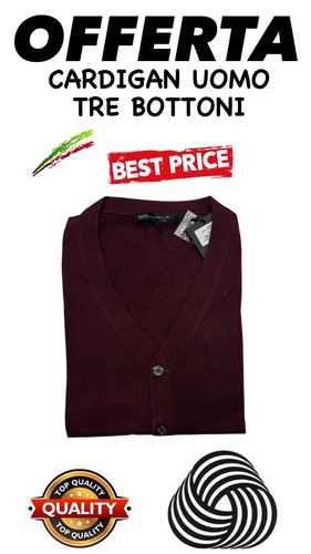 Cardigan uomo collo coreano - cardigan,