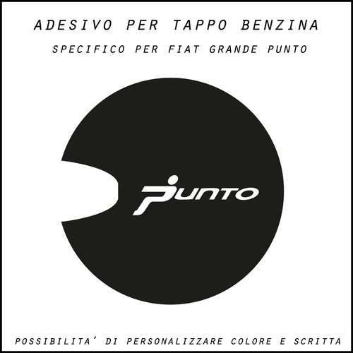 Adesivo per tappo benzina fiat - per,