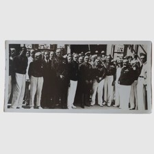 Fotografia originale grande formato Fascismo Napoli Gerarchi fascisti in divisa