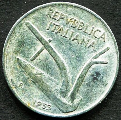 Coin italy lire km - coin, 10