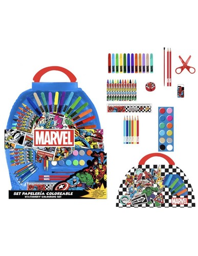 Valigetta set colori marvel - valigetta,