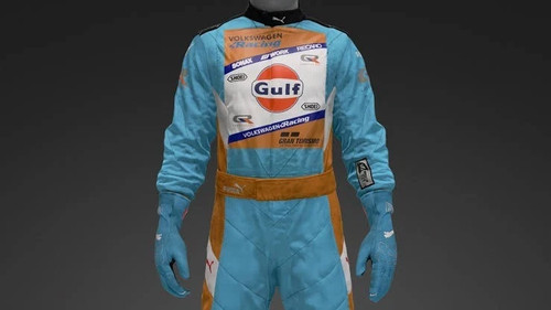 Tuta corsa gulf kart - tuta,