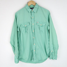 Ralph Lauren Polo Uomo Camicia Spiaggia Twill TG S (T7896)