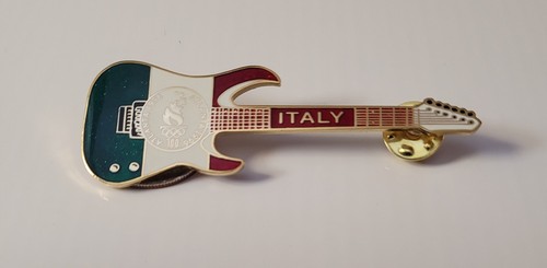 Spilla chitarra bandiera - spilla,