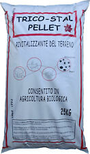 TRICO-STAL PELLET BIO - STALLATICO PELLETTATO con MICORRIZZE RIVITALIZZANTE 25Kg