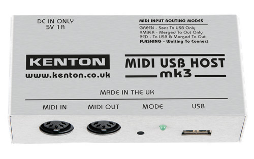 New kenton midi usb host - midi,