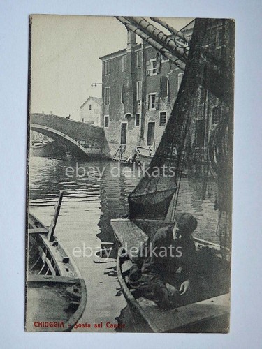Chioggia pescatore sosta sul - sosta,