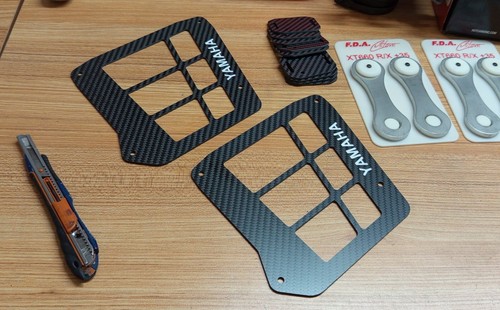 Xt660 griglia in carbonio - xt660, x/r
