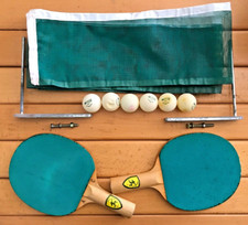 PING PONG - SET VINTAGE ANNI '70 "ARCOFALC" CON 2 RACCHETTE + RETE + PALLINE